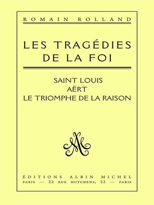 cover image of Les Tragédies de la foi